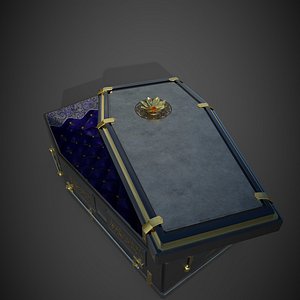 coffin hand 3D model