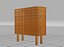 Низкополигональная 3D-модель шкафа