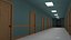 3D model Hotel Corridor