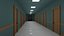 3D model Hotel Corridor