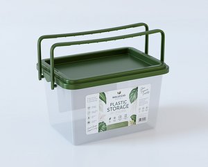 Plastic Storage 3D model 3D model