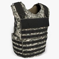 Tactical Vest - 42 - Unreal - Parametric outfit - Rigged