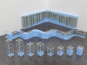 showcase 3d model