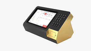 3D Cash Register model