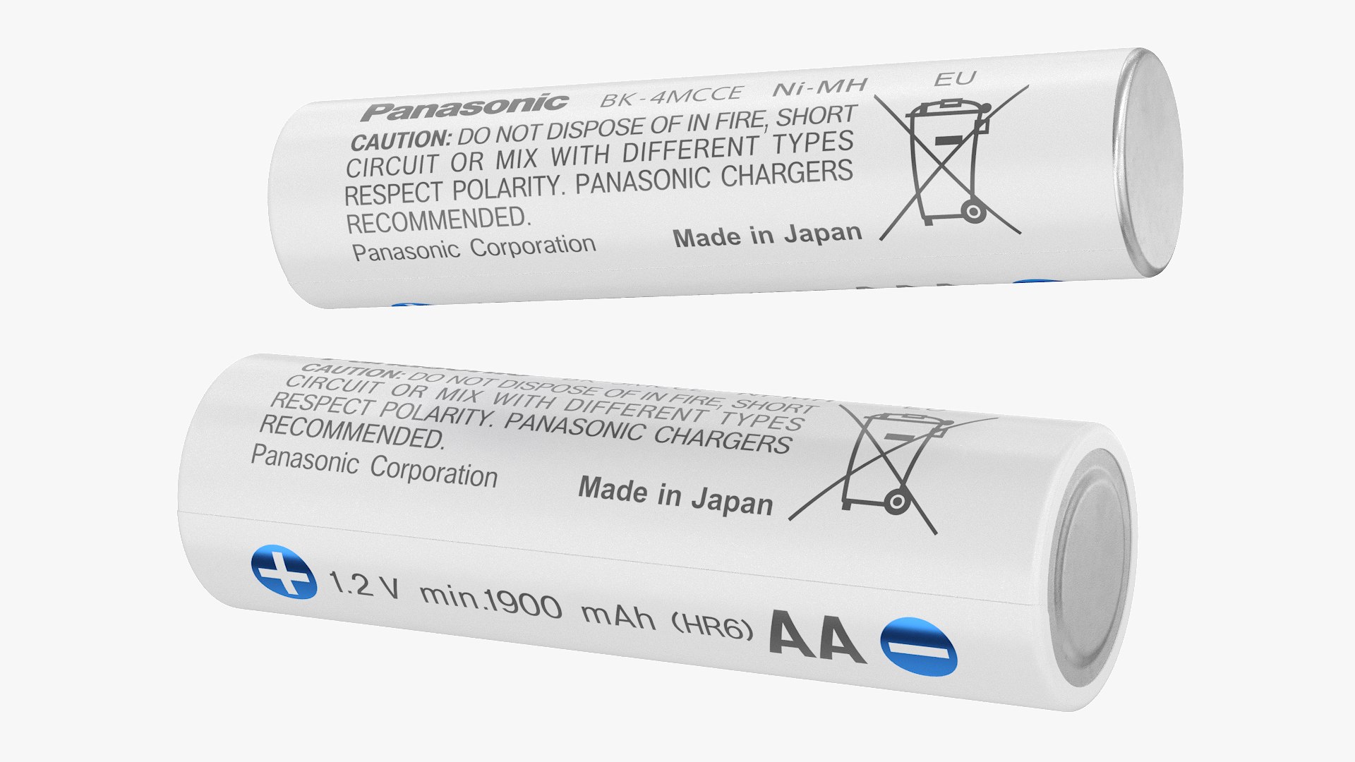 3D Model Eneloop Batteries - TurboSquid 1952662