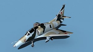 3D Douglas TA-4M Skyhawk V12 USN Aggr
