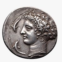 Dekadrachm Syracuse Sicily c405 BC