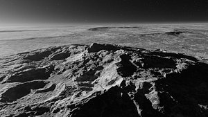 3D Moon Mountain 2