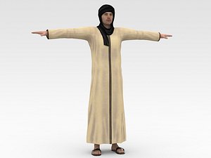 3D Arab Man