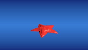 sea star 3D model
