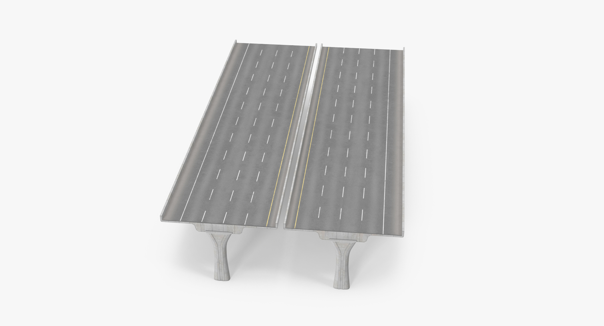 3D 4 lane raised highways https://p.turbosquid.com/ts-thumb/ev/HTROT5/HY127fTB/0000/jpg/1544707929/1920x1080/turn_fit_q99/c48939f5db6ac4421b40d31878dbfa8072a0c977/0000-1.jpg
