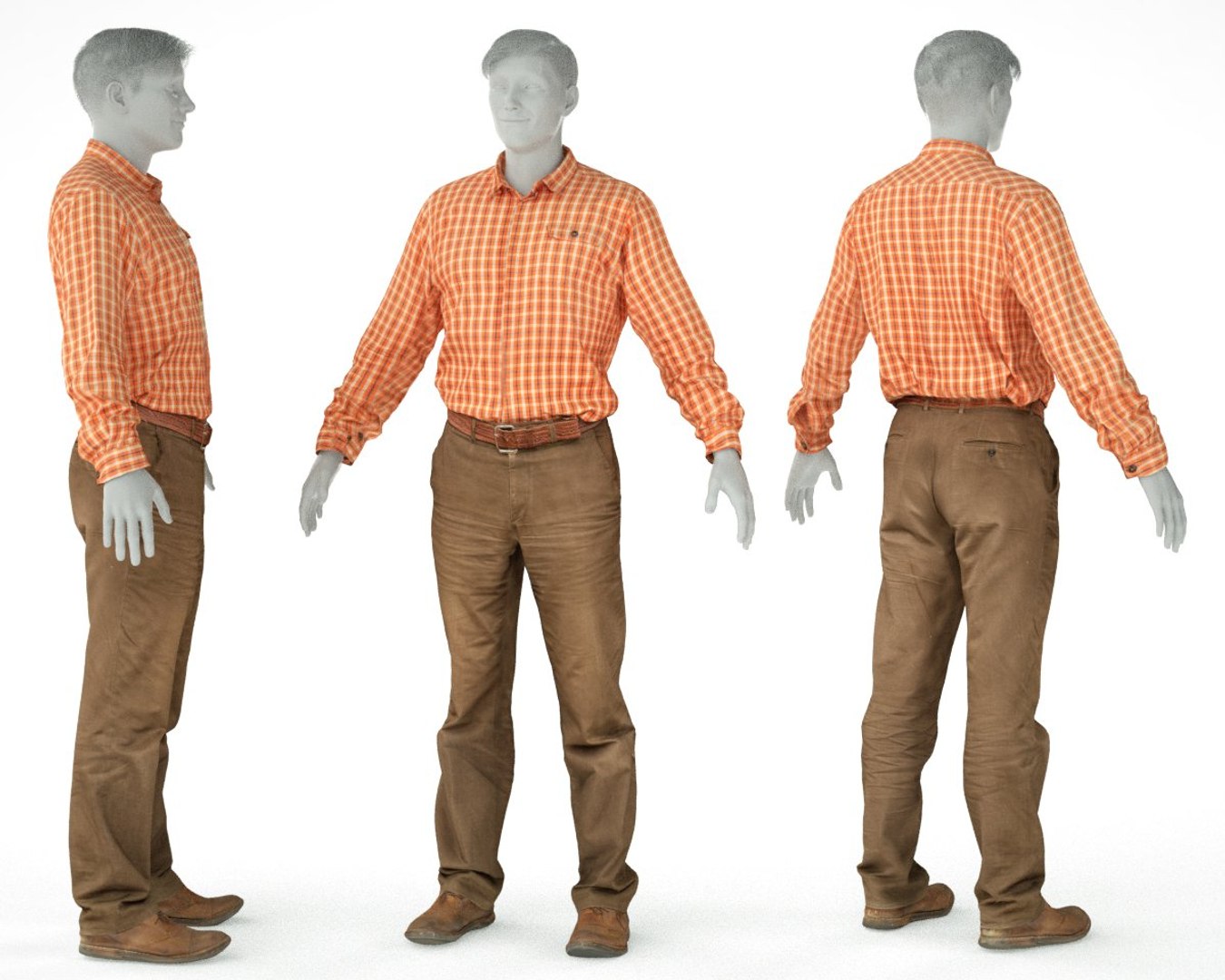 3D Male Clothing Outfit - TurboSquid 1329833