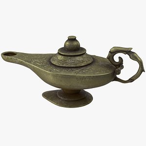 3d oil lamp