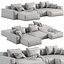 BedsOne Modo Corner Modular Sofa