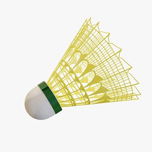 3D model Badminton Shuttlecock