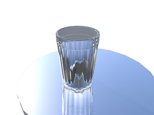 faceted glass