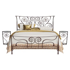3D model Ciacci Brigitte Bed
