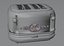 Ariete Vintage Toaster Modello 3D
