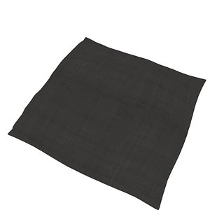 Game Ready Gray Cushion 3D model