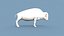 Bison Shape 3D model