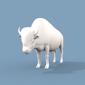 Bison Shape 3D model