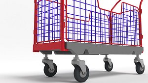 transport trolley 3D model