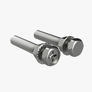 M8 screw bolt with nut