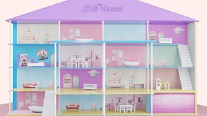 Dollhouse 3D model