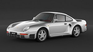 Porsche 959 3D model