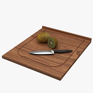 board kiwi knife 3d model