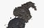 Piles of dark construction gardening soil mud land earth dirt heap pile