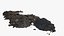Piles of dark construction gardening soil mud land earth dirt heap pile