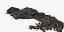 Piles of dark construction gardening soil mud land earth dirt heap pile
