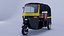 3d model indian auto rickshaw