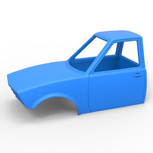 3D Diecast Shell of Dirt Dragster Scale 1 to 25