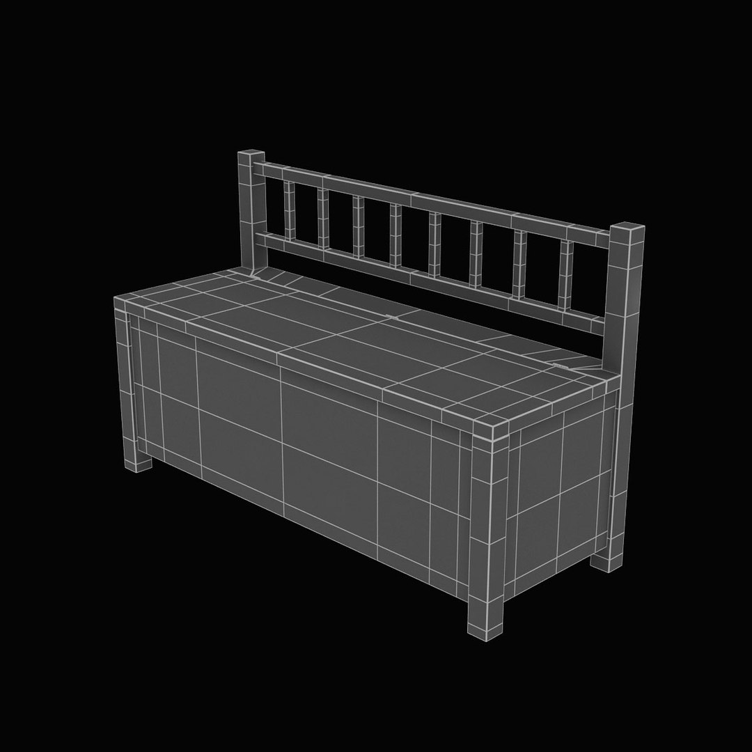 Child Room Bench Model