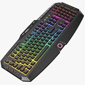 Detailed Gaming Keyboard