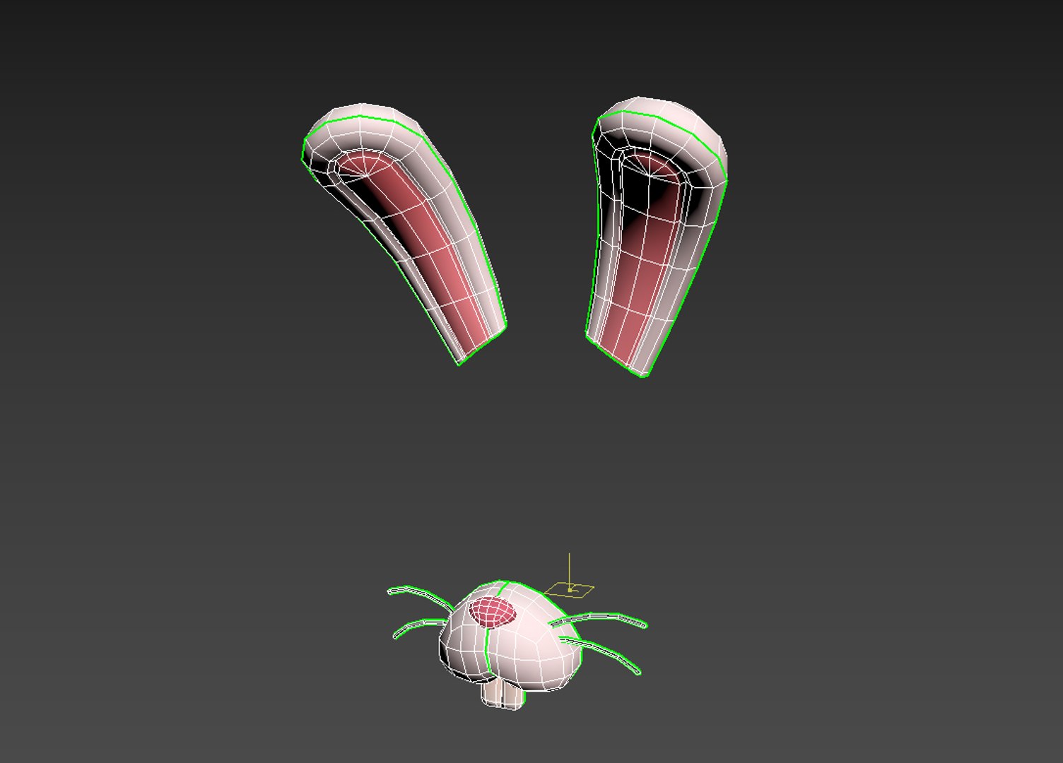 Rabbit Face 3D Model - TurboSquid 1596691