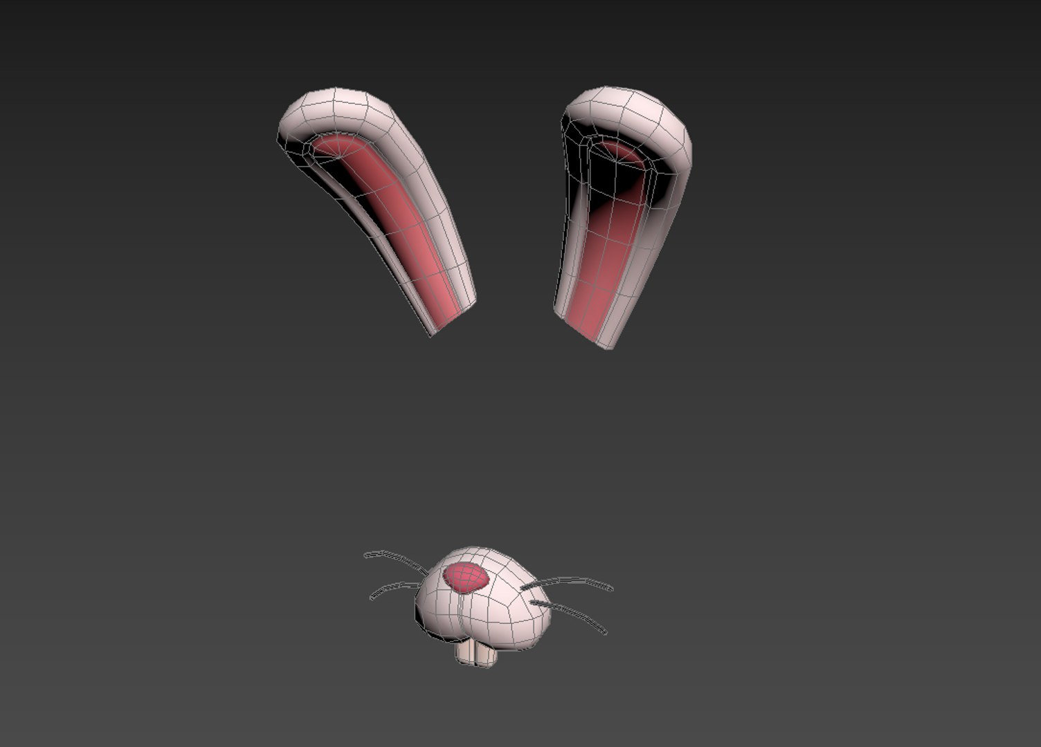 Rabbit Face 3D Model - TurboSquid 1596691