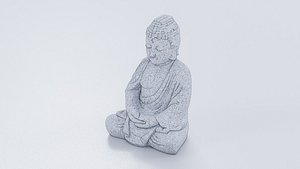 Sitting Buddha sculpture