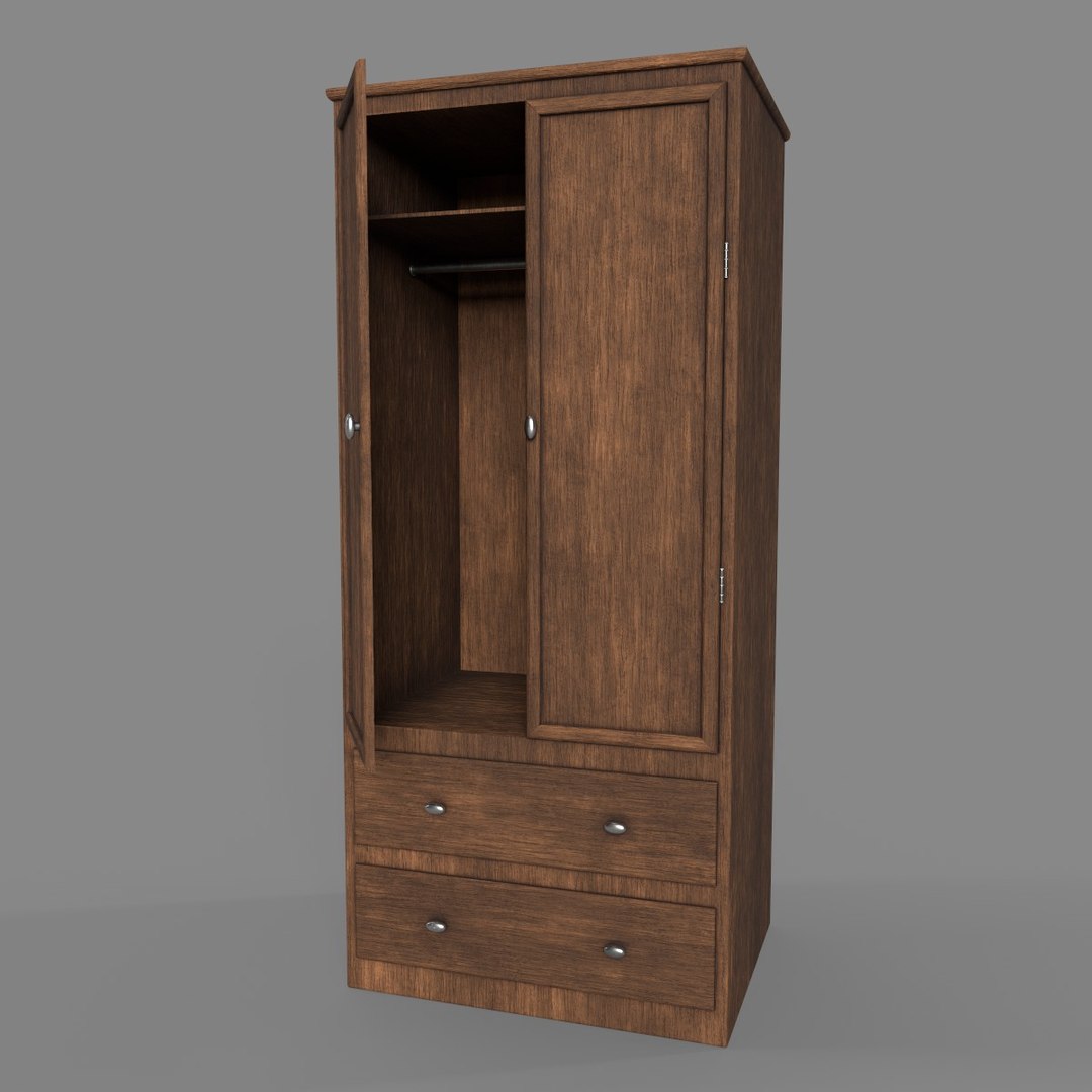 Closet 3d Model - Turbosquid 1919494