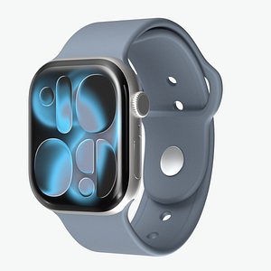 3D model Apple Watch Series 11 Space Gray