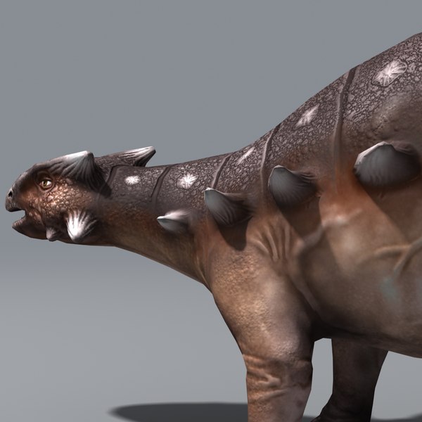 3d ankylosaurus cretaceous ankylosaurs dinosaur model