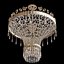 BAGUES PARIS CRYSTAL LAMPADARIO ANTICO