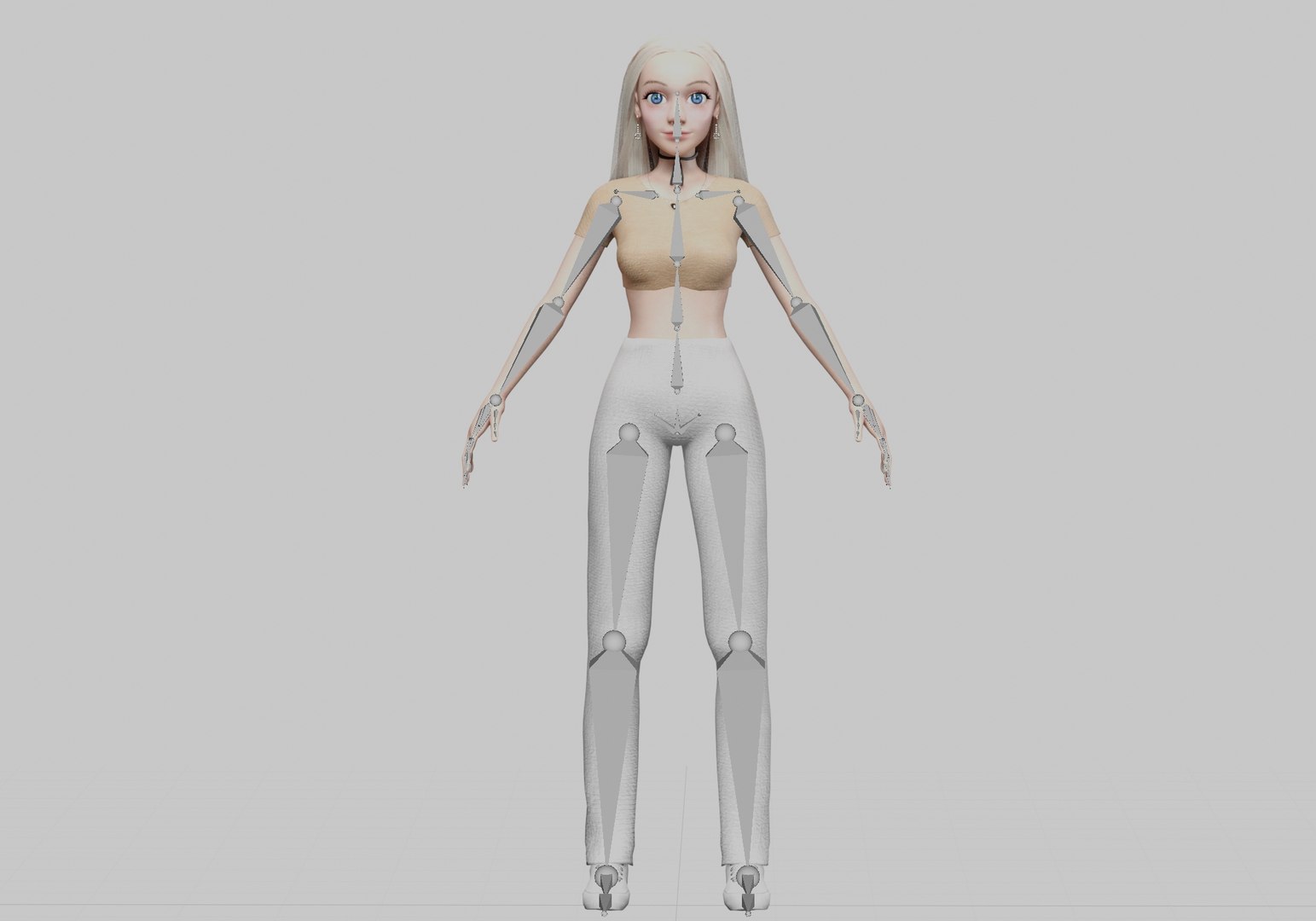 Pretty Basic Woman V32073 3D Model - TurboSquid 2268840