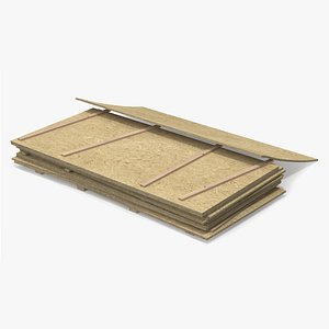 Stack of Plywoods Chipboard PBR 2