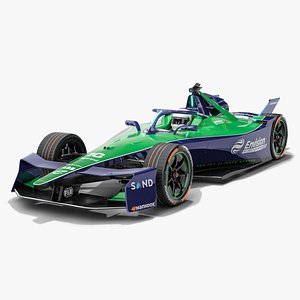 3D Envision Racing Formula E 2026 Season 12 Gen3 Race Car model