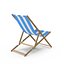 Blue Beach Chair