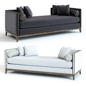 3D west elm sofa