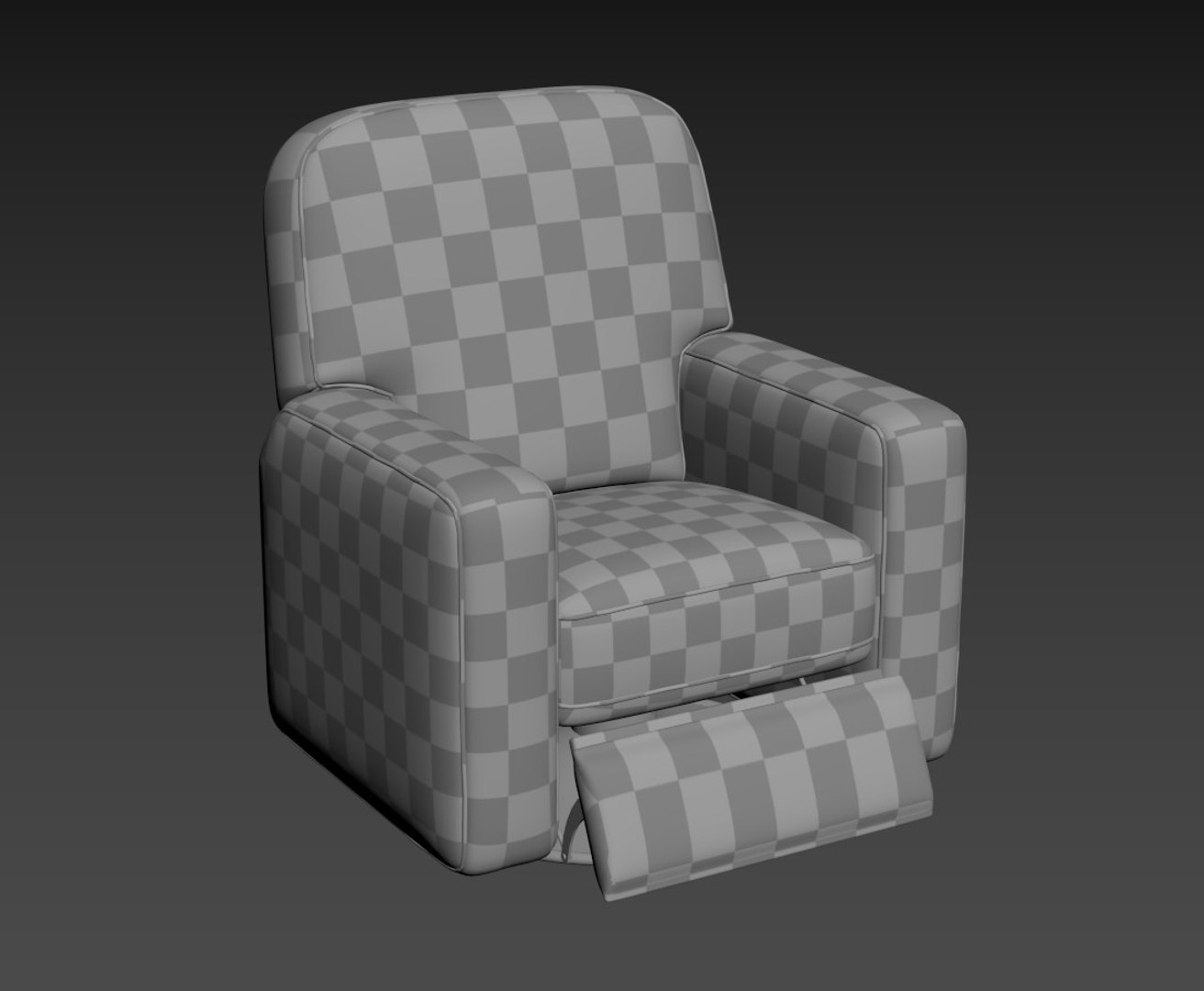 Best chairs bilana swivel 3D TurboSquid 1566908